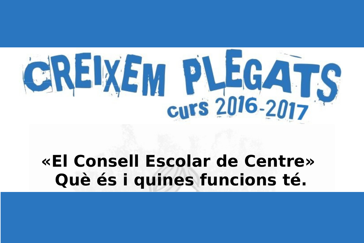 Xerrada: La importància dels Consells Escolars de Centre