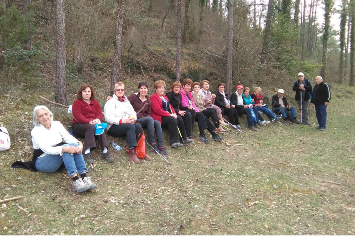 Caminada conjunta St. Agustí - Alpens al pantà de sant Agustí