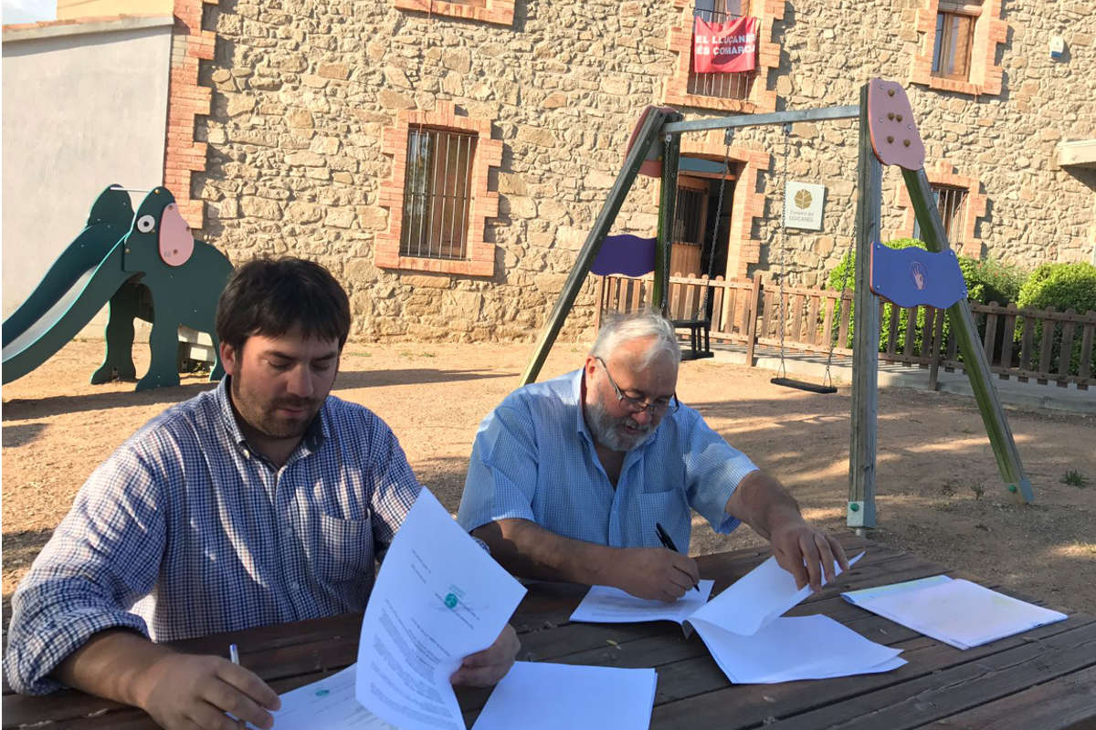 Signatura de conveni de col·laboració amb Tapís