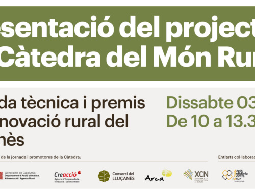 Es presenta el projecte de la Càtedra del Món Rural del Lluçanès