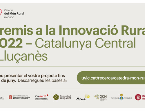 Es convoca la segona edició dels premis a la Innovació Rural al Lluçanès