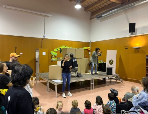 La mallerenga blava arriba a Alpens en el marc de la Fira de la Forja