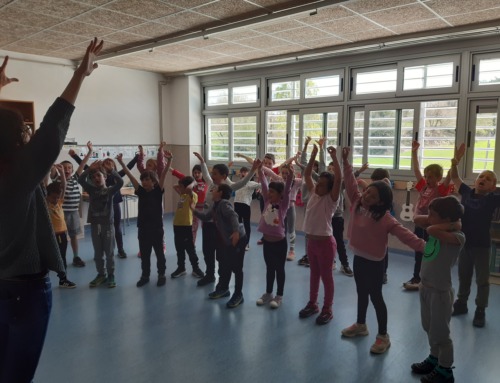 Les escoles del Lluçanès inicien el projecte artístic “Art en connexió” amb la participació de 124 infants