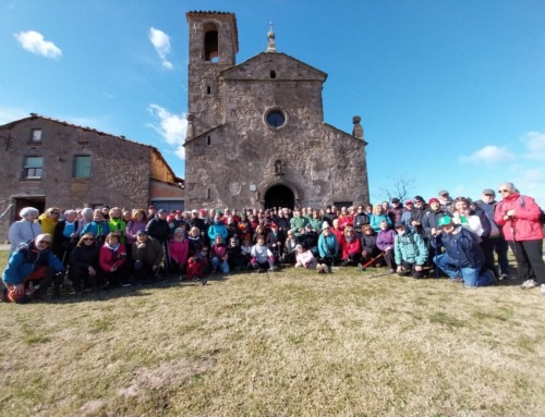 El Lluçanès aplega 220 persones en la caminada de marxa nòrdica d’intercanvi