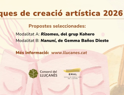 Rizomes i Nanuní, projectes seleccionats a les beques de creació de l’EMAL 2026