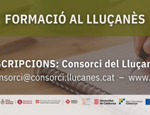 El Consorci del Lluçanès presenta la nova programació de formació per al període setembre 2026 – gener 2027