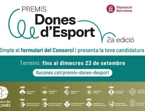 Oberta la recollida de candidatures del Lluçanès a la 2a edició dels Premis Dones d’Esport