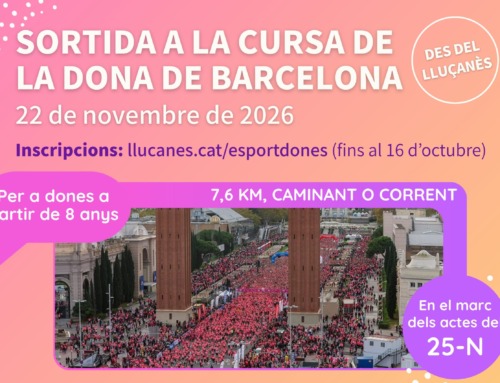 Per quart any consecutiu, el Consorci organitza el desplaçament en autobús a la Cursa de la Dona