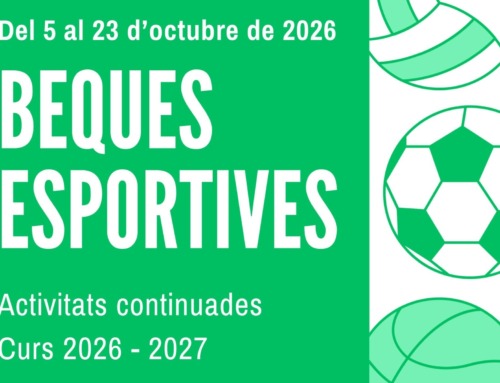 Nova convocatòria de beques per a activitats esportives al Lluçanès durant el curs 2026-2027