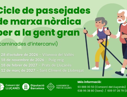 Arrenca una nova edició del Cicle de passejades de marxa nòrdica per a la gent gran